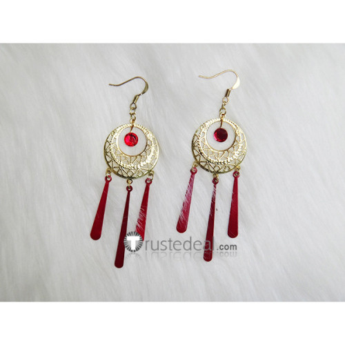 Touken Ranbu Online Izuminokami Kanesada Earrings Cosplay Props Accessory