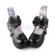 Antaina Floral Bow Princess Lolita Shoes