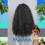 Moana Disney Movie 2016 Moana Brown and Black Curl Cosplay Wig Two Colors