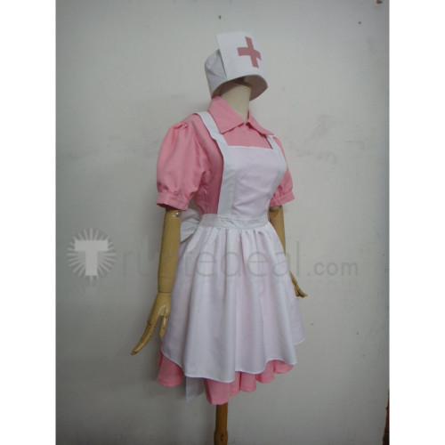 Pokemon Nurse Joy Pink Cosplay Costume