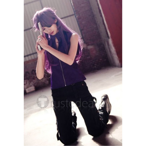 Mirai Nikki Uryuu Minene Purple Cosplay Costume