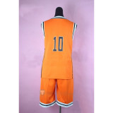 Kurokos Basketball Shutoku Midorima Shintarou Orange Sportswear Cosplay Costume