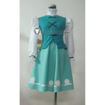 Touhou Project Kogasa Tatara Blue White Cosplay Costume