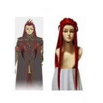 Tales of the Abyss Asch Long Red Cosplay Wig