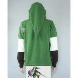 The Legend of Zelda Link Green Hoodie Cosplay Costume