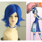 Fairy Tail Juvia Lockser Blue Short Cosplay Wig