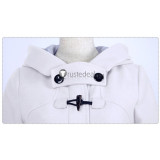 Fate Grand Order Shielder Mashu Matthew Kyrielite Daily White Coat Cosplay Costume
