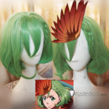 Juuni Taisen Zodiac War Niwatori Ryouka Niwa Green Cosplay Wig