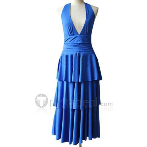 Twilight Bella Swan Blue Cosplay Prom Dress Cosplay Costume