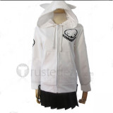 Durarara Orihara Mairu White Hoodie Cosplay Costume