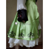 Black Butler Elizabeth Middleford Green Prints Cosplay Dress