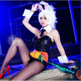 League of Legends Battle Bunny Riven Hallowmas Cosplay Costume