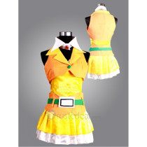 Vocaloid GUMI Yellow And Orange Cosplay Costume