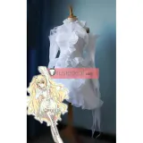 Rozen Maiden Kirakishou White Lolita Cosplay Costume