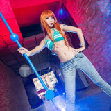 One Piece Nami Two Years Later Cosplay Costume