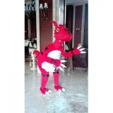 Digimon Guilmon Red White Costume for Cosplay&Halloween