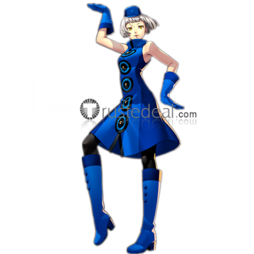 Shin Megami Tensei Persona Elizabeth Blue Cosplay Costume 2