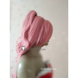 Fairy Tail Meredy Long Pink Ponytail Cosplay Wig 100cm