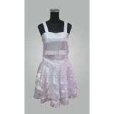 League of Legends Mafia Jinx White Dress Cosplay Costume