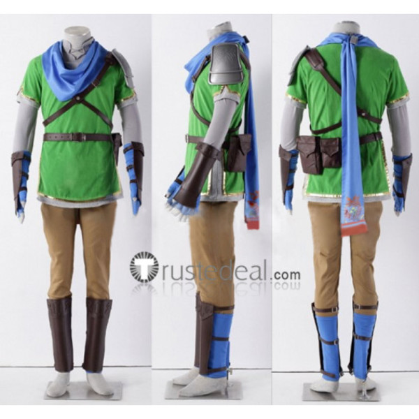 The Legend of Zelda Hyrule Warriors Red Green Yellow Cosplay Costume