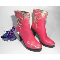 League of Legends LOL Evelynn Pink Cosplay Shoes Boots