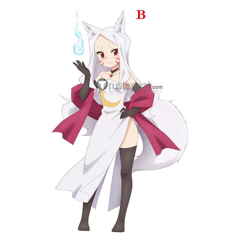 Shiro kitsune cosplayer