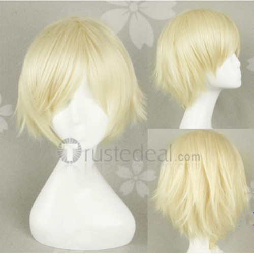 Natsume's Book of Friends Takashi Natsume Brown Pale Blonde Cosplay Wigs
