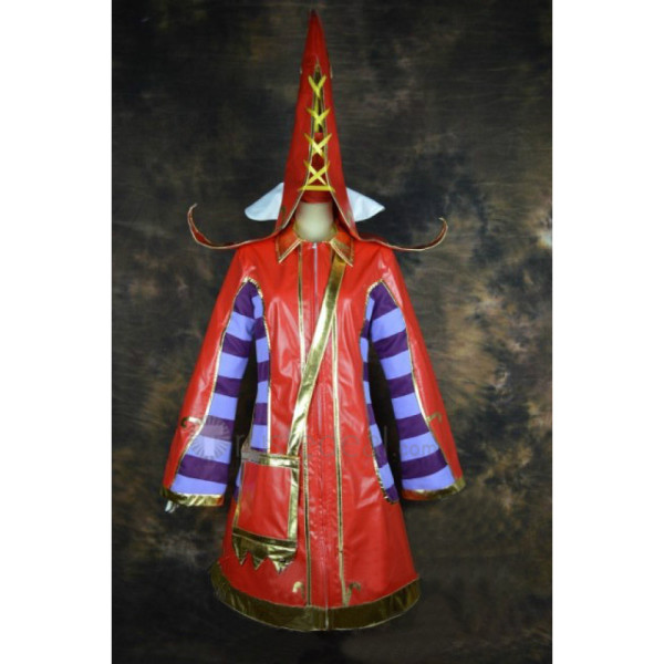 League of Legends Lulu Red Cosplay Costume