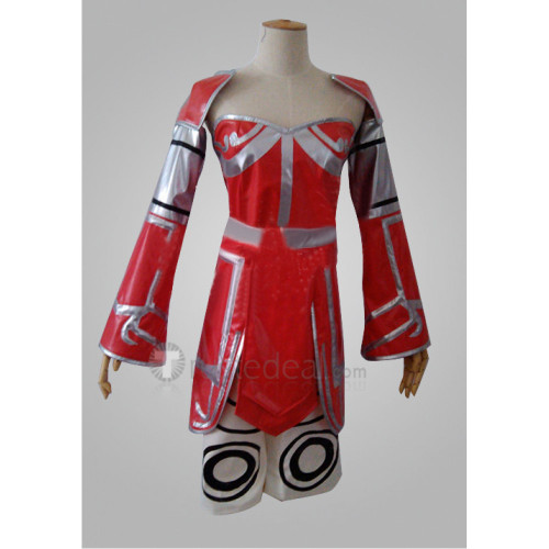 League of Legends Classic Irelia Red Cosplay Costume