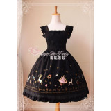Magic Tea Party Sleeveless Embroidery Lolita Dress
