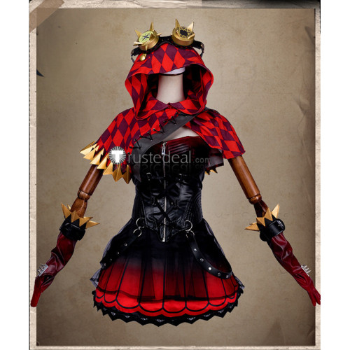 Identity V Machinist Tracy Reznik Little Red Hood Gothic Cosplay Costume