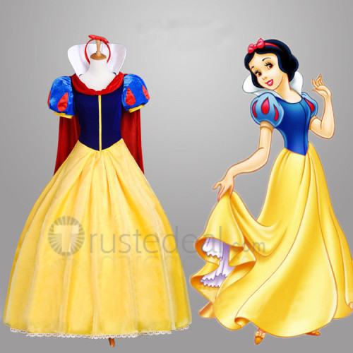 Snow White and the Seven Dwarfs Disney Princess Snow White Cosplay Costume