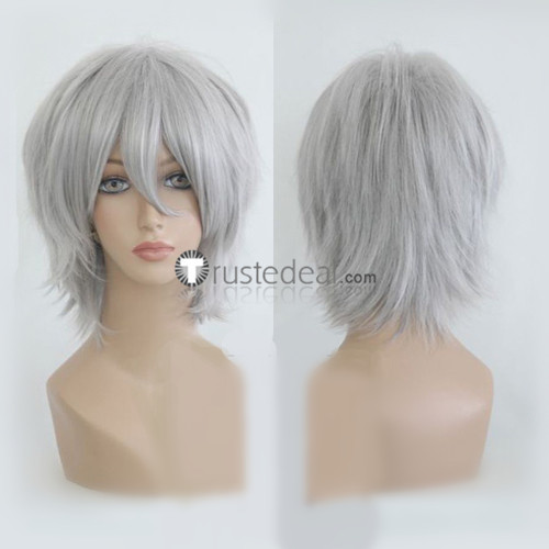 Soul Eater Dr.Stein Silver Cosplay Wig