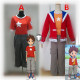 Yo-Kai Watch Nathan Adams Red Cosplay Costumes
