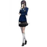 Persona 5 Hifumi Togo Kosei High School Uniform Blue Cosplay Costume