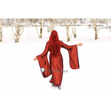 Game of Thrones Priestess Melisandre of Asshai Red Gown Cosplay Costume