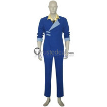 Cowboy Bebop Spike Spiegel Blue Cosplay Costume