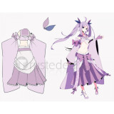 Pokemon Gijinka Espeon Purple Cosplay Costume