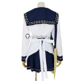Kantai Collection Taigei White Sailor Uniform Cosplay Costume