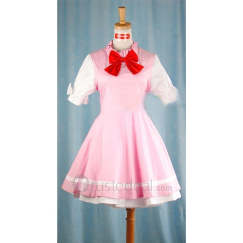 Cardcaptor Sakura Kinomoto Pink Cosplay Costume