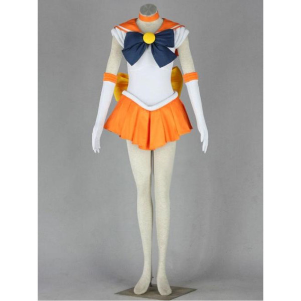 Sailor Moon Sailor Venus Mina Aino Cosplay Costume