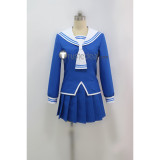 Fruits Basket Tohru Honda School Girls Blue Winter Uniform Cosplay Costume