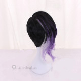 Overwatch Sombra Purple Black Cosplay Wig