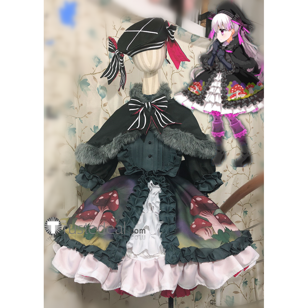Fate Grand Order FGO Nursery Rhyme Lolita Prints Dress Cosplay Costume