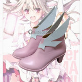 Fate kaleid liner Prisma Illya Illyasviel von Einzbern Pink Cosplay Boots Shoes