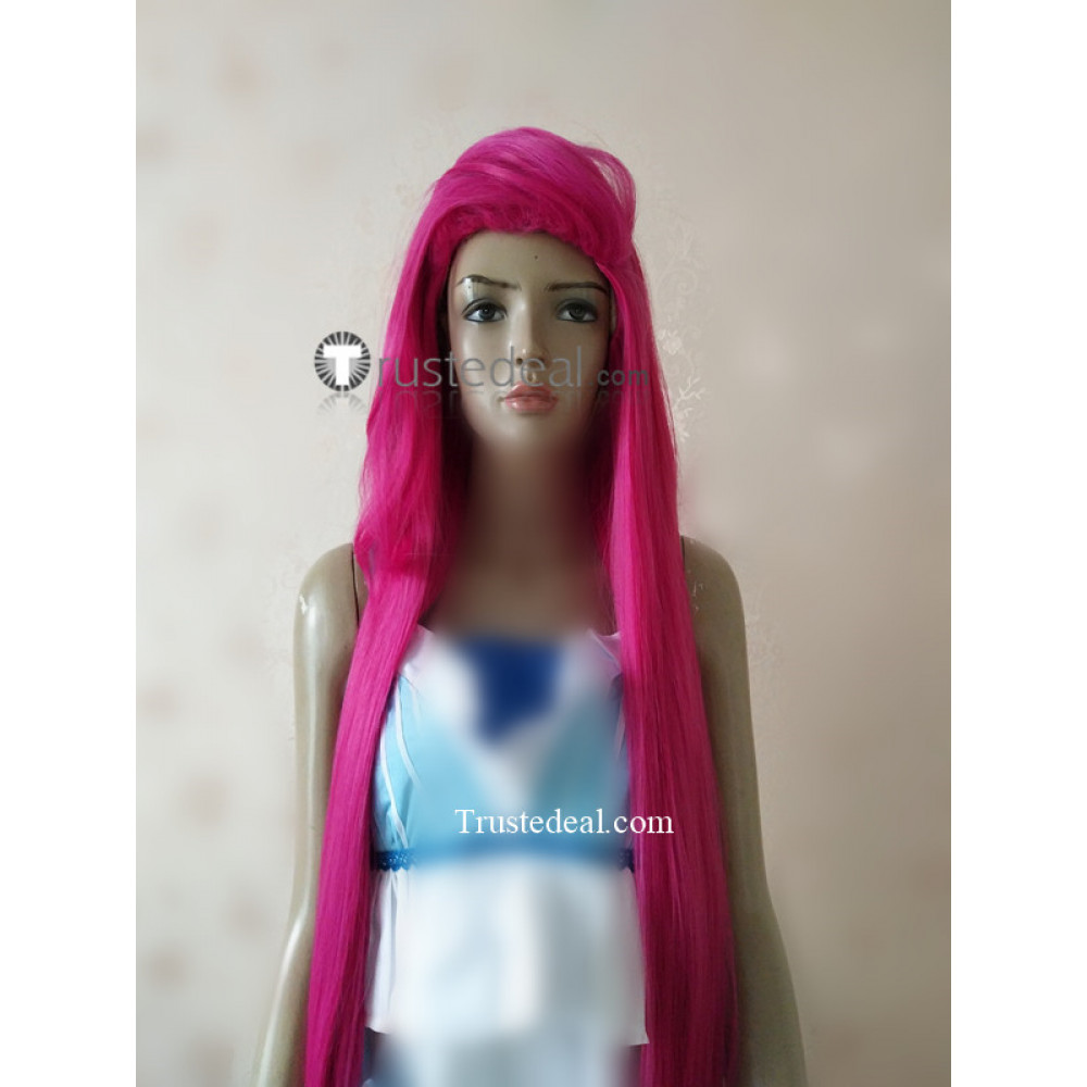 jinx pink wig