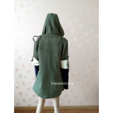 Tokyo Ghoul Touka Kirishima Green Jacket Cosplay Costume