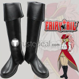 Fairy Tail Mage Rufus Lore Black Cosplay Shoes Boots
