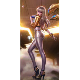 League of Legends KDA Skins KaiSa Ahri Prestige Edition Golden White Cosplay Costume