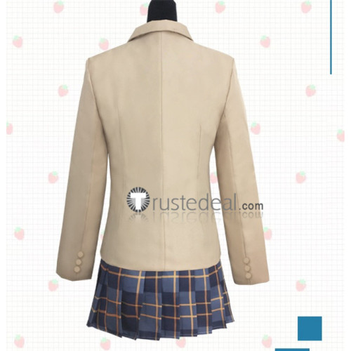 A Certain Magical Index Railgun Misaka Mikoto School Uniform Cosplay Costume